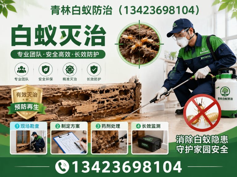 广州青林白蚁防治展示图