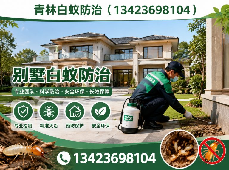 广州家庭白蚁防治展示图